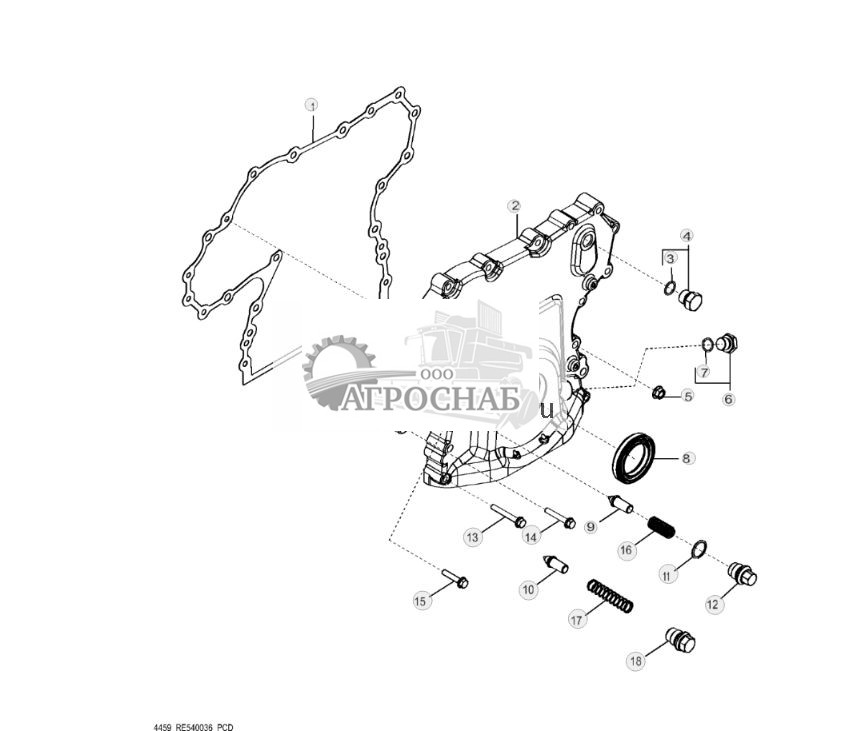 4459 Timing Gear Cover ( - XXXXXX) - ST897361 73.jpg